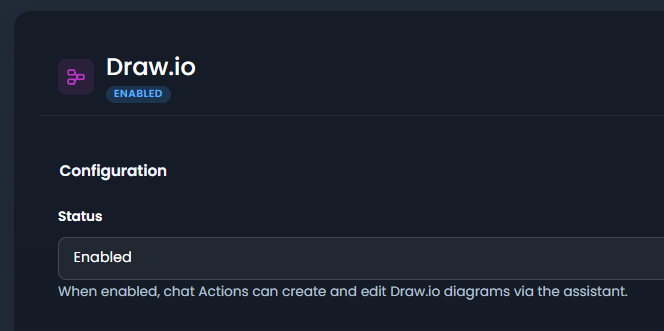 Draw.io generation status